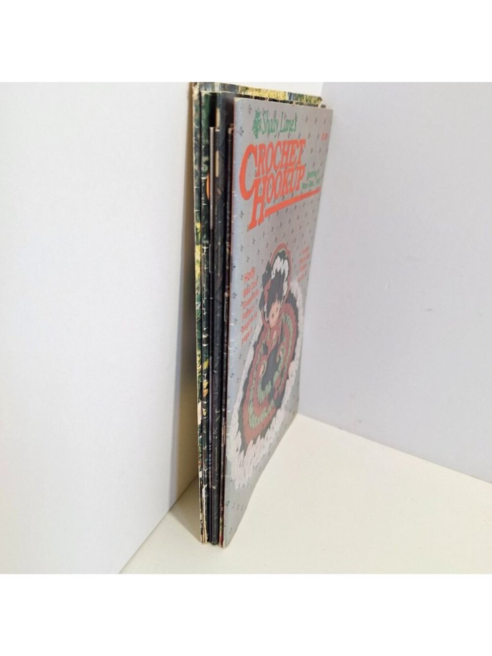 Shady Lanes Crochet Hookup Magazine Issues 4-9 11 1987 1988 Vintage Patterns - Picture 8 of 10